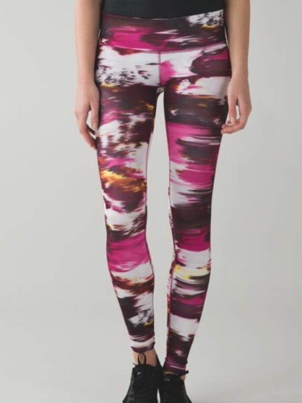Lululemon Wunder Under Pant III Pigment Wind Berry Rumble Leggings 4